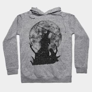 Predator Kill Alines In the Moon Hoodie